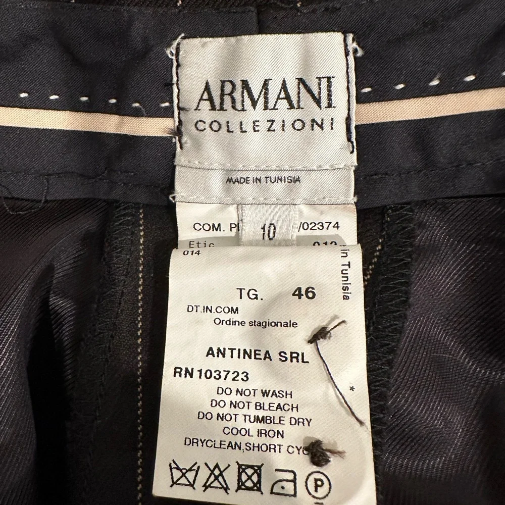 Armani Collezioni timeless tailoring